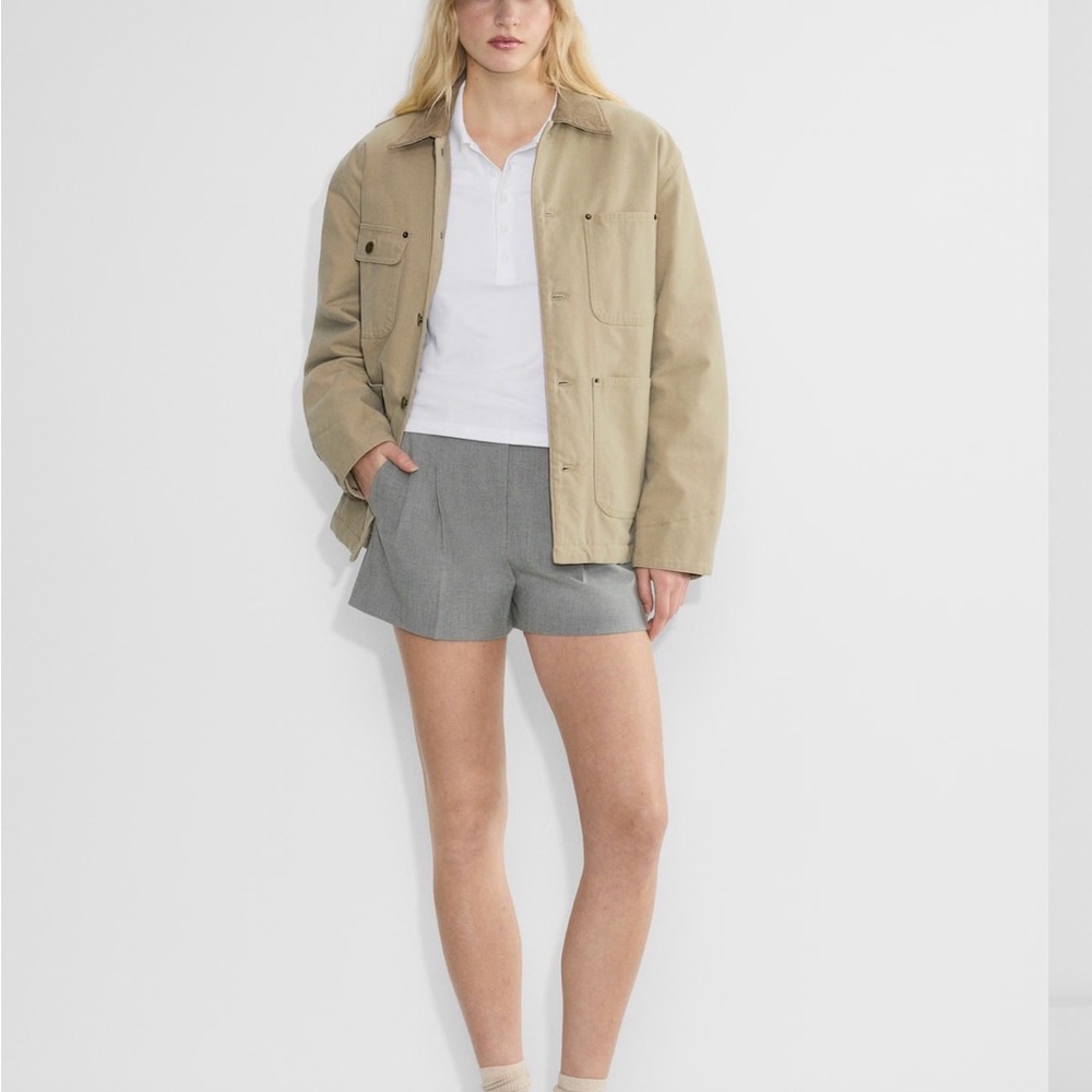 Babaton Gray Shorts